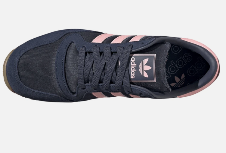 adidas Galaxy OG Lace Up  Womens Blue, Pink Sneakers Casual Shoes size 10