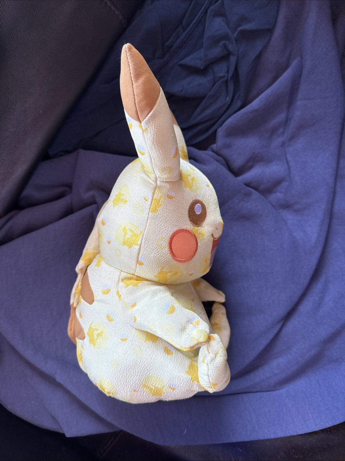 Pokemon Pikachu Plush Tomy Nintendo 10" 20th Anniversary Pattern 2016