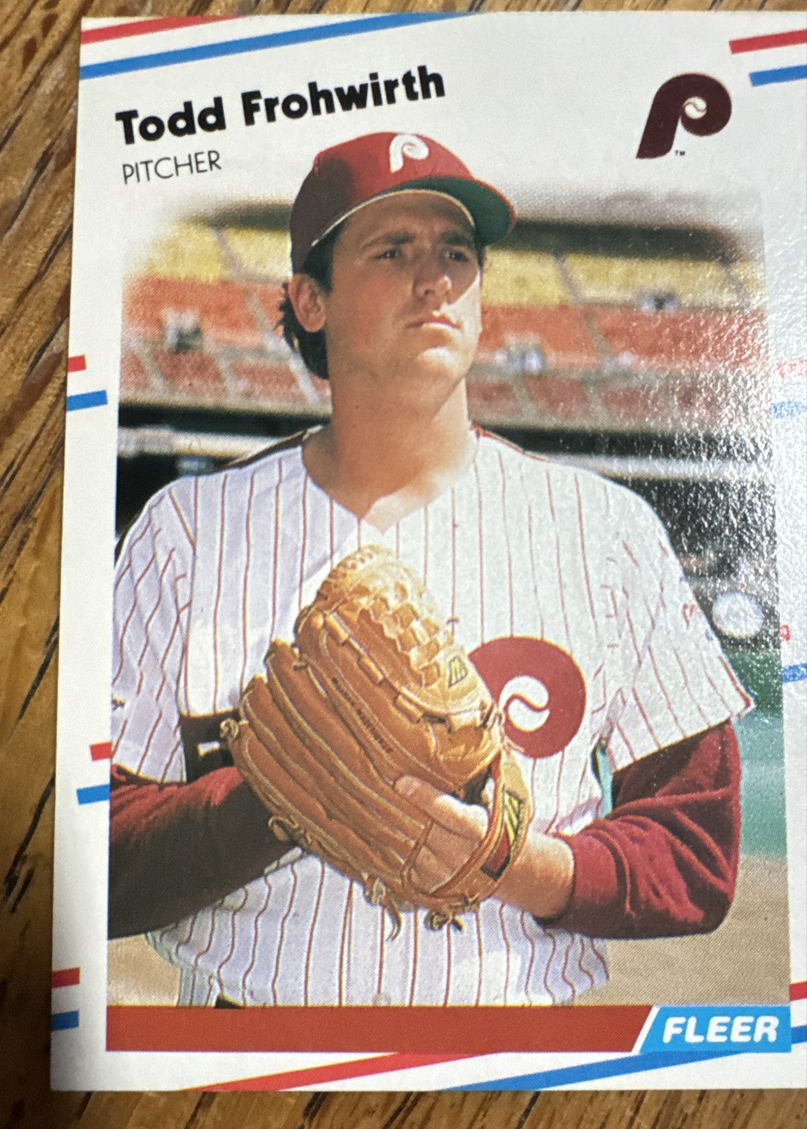 1988 Fleer - Todd Frohwirth #301 (RC)