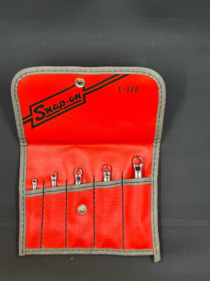 Snap-On Tools C-52D Double End Box End Wrench Set 5 Piece Set  7/64-11/32