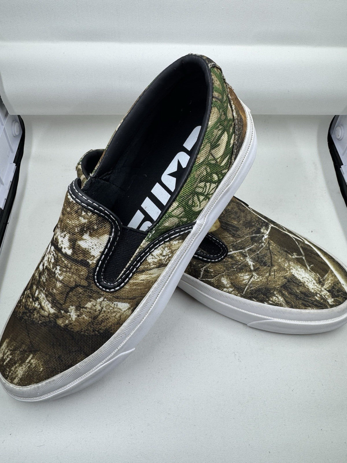 Converse RealTree Camo One Star CC Pro Slip On Shoes Cons Low Brown M7/W8.5 NWOB