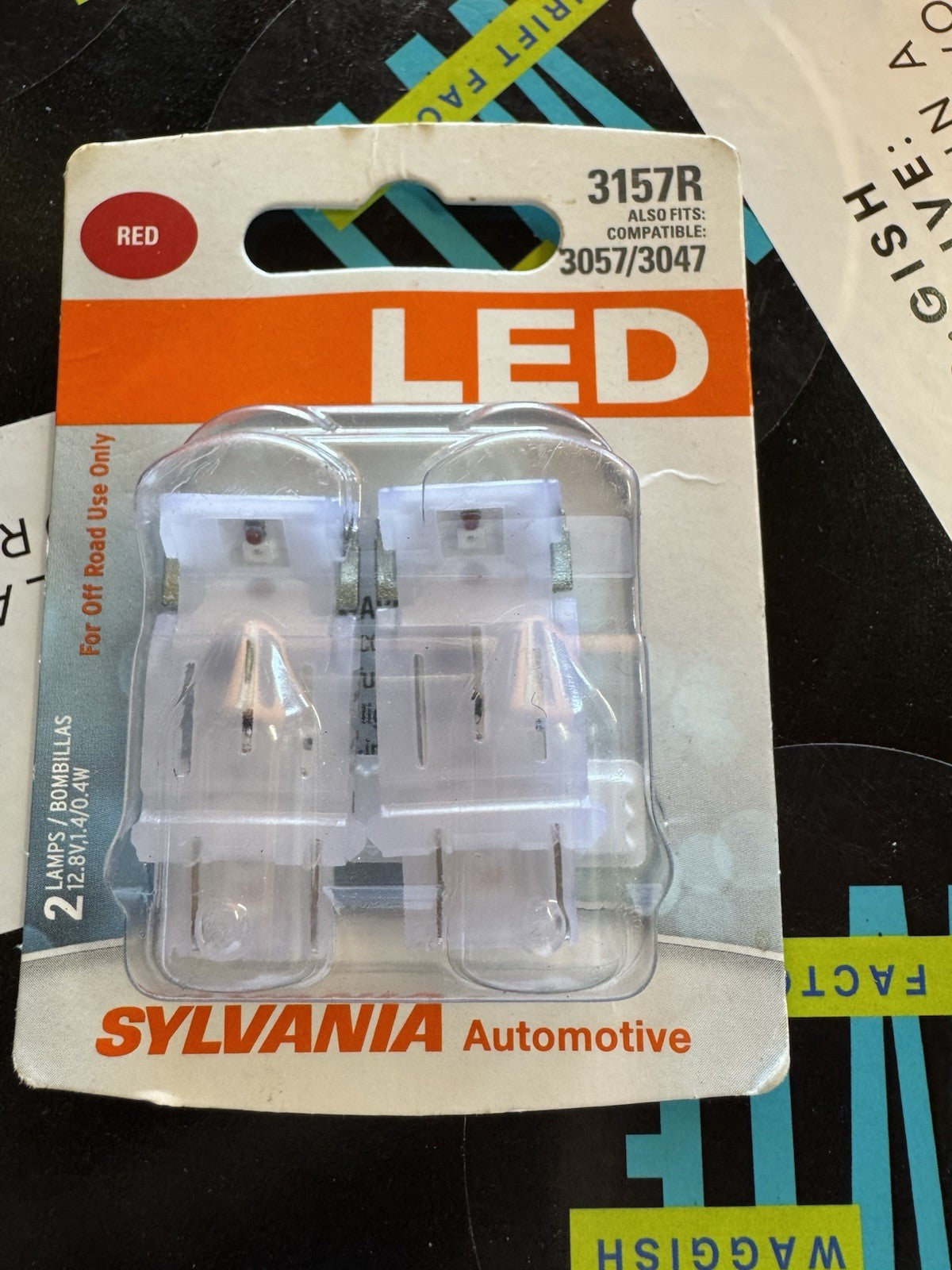 Sylvania 3157R LED Light Bulbs (2 Pack)