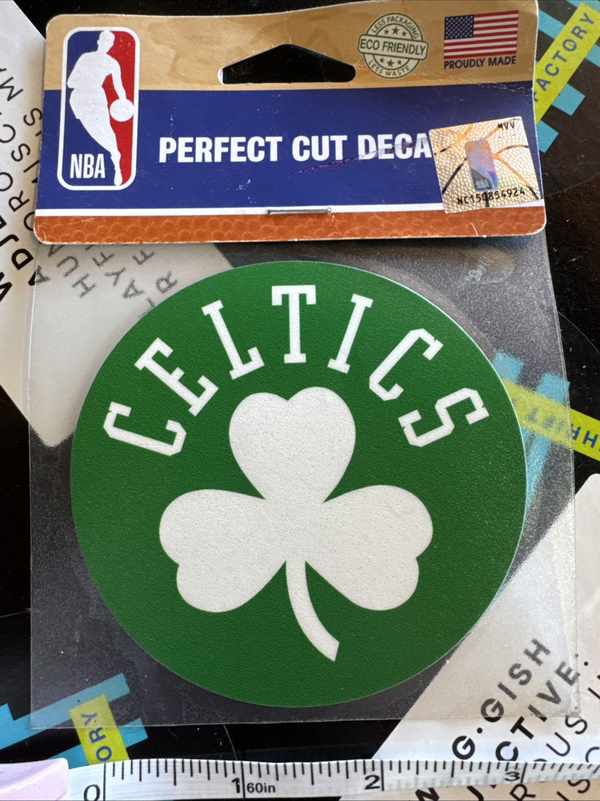 Wincraft Boston Celtics 3x3 Perfect Cut Rare Brand New
