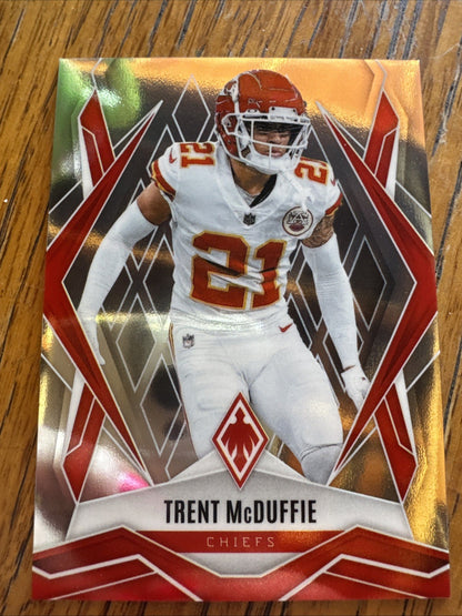 2025 Panini Phoenix Base Silver Trent McDuffie Kansas City Chiefs #91