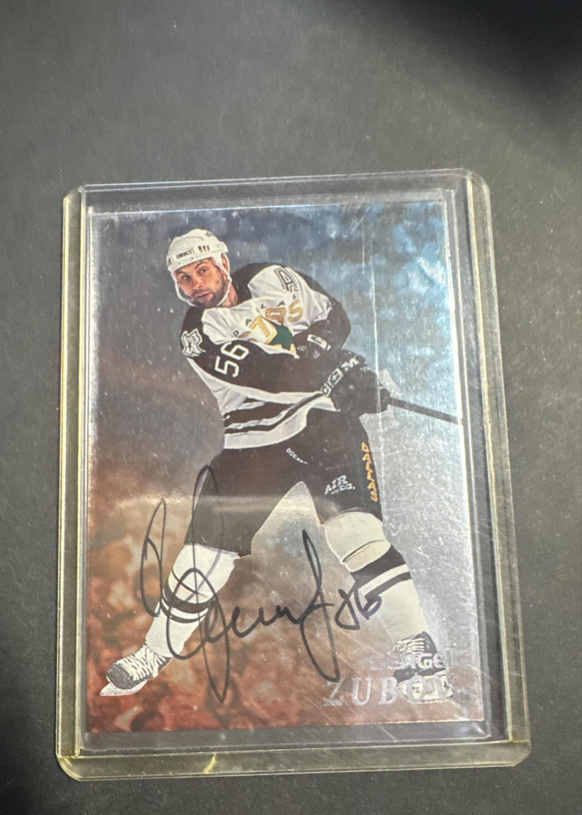 1998-99 In the Game Be A Player - Sergei Zubov #43 Silver Autographs (AU)