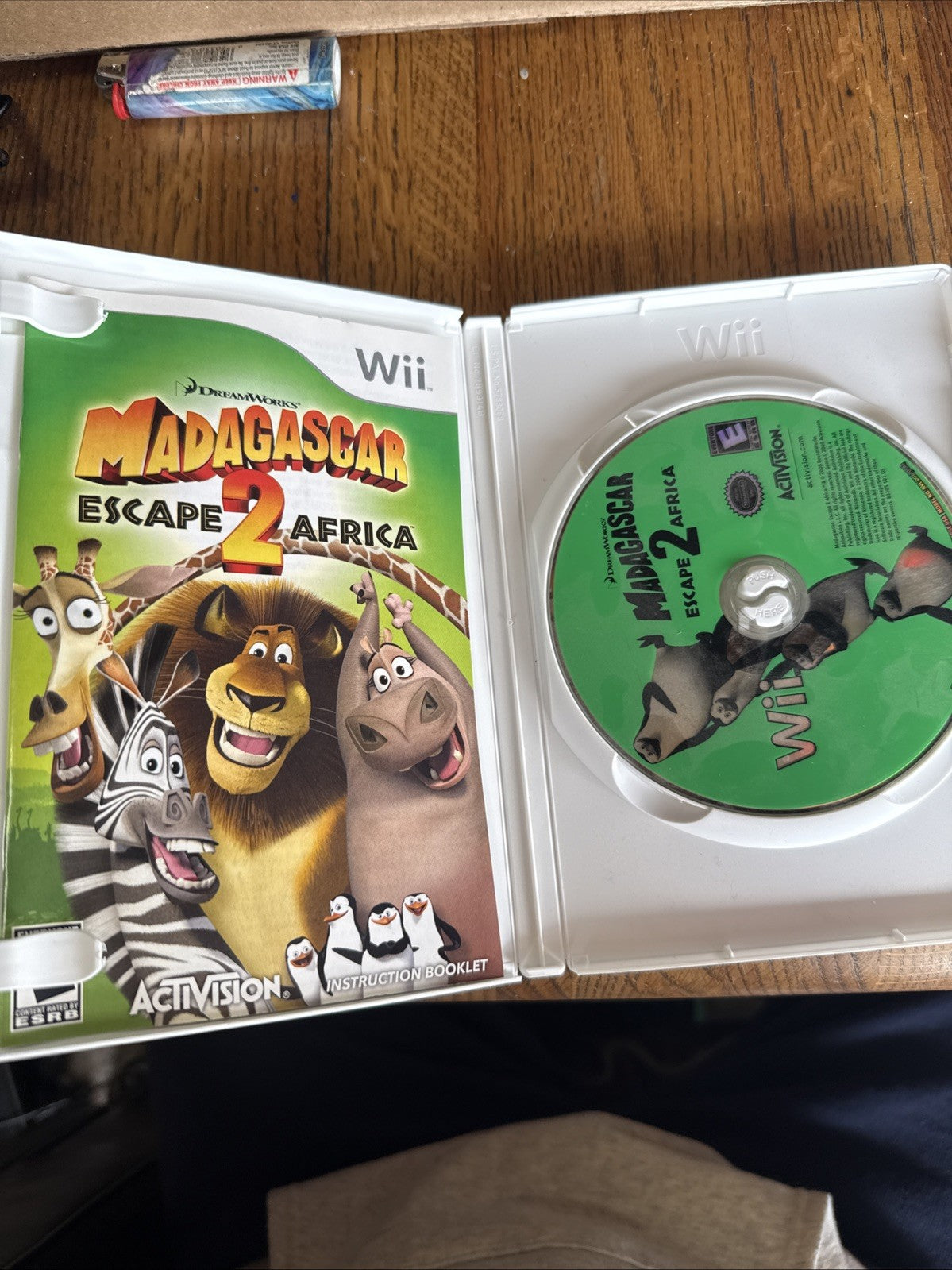 Madagascar: Escape 2 Africa (Nintendo Wii, 2008)