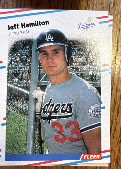 1988 Fleer - Jeff Hamilton #515
