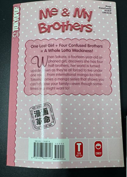Me And My Brothers Manga Volume 1,2 3