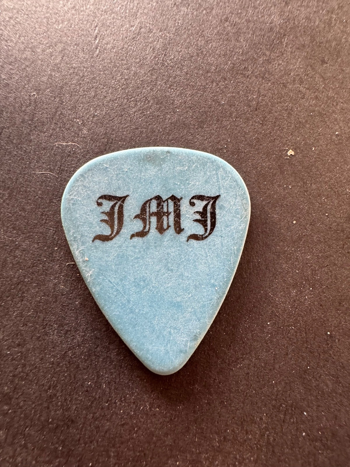 Paramore Justin Meldal Johnsen guitar pick
