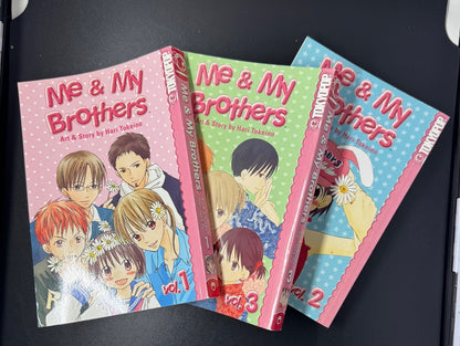 Me And My Brothers Manga Volume 1,2 3