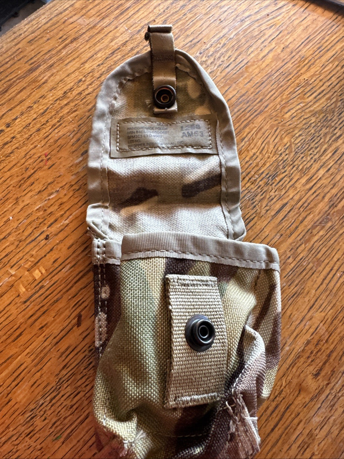 USGI OCP Multicam Molle II Hand Grenade Pouch