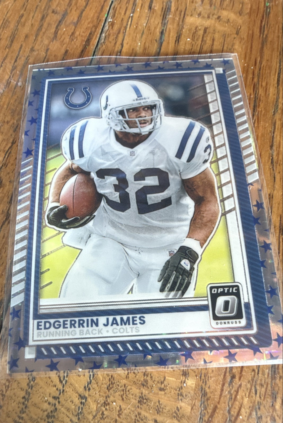 2025 Panini Donruss Optic - Edgerrin James #185 Stars Prizm