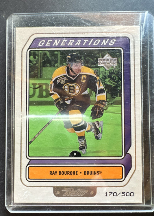 1999-00 Upper Deck Retro - Generations Ray Bourque #G4C Level 170 /500