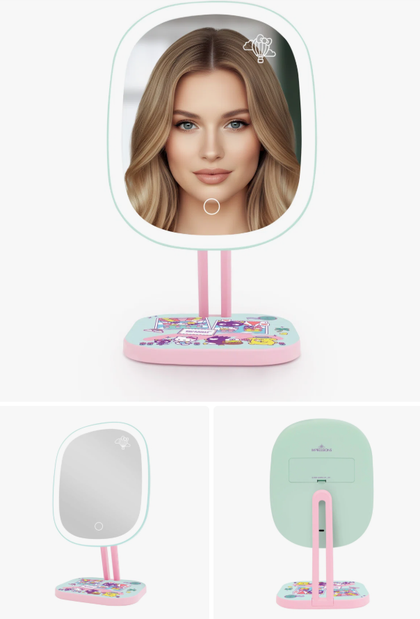 Impressions Vanity Hello Kitty and Friends Vacay Highlight LED Makeup Mirror ...