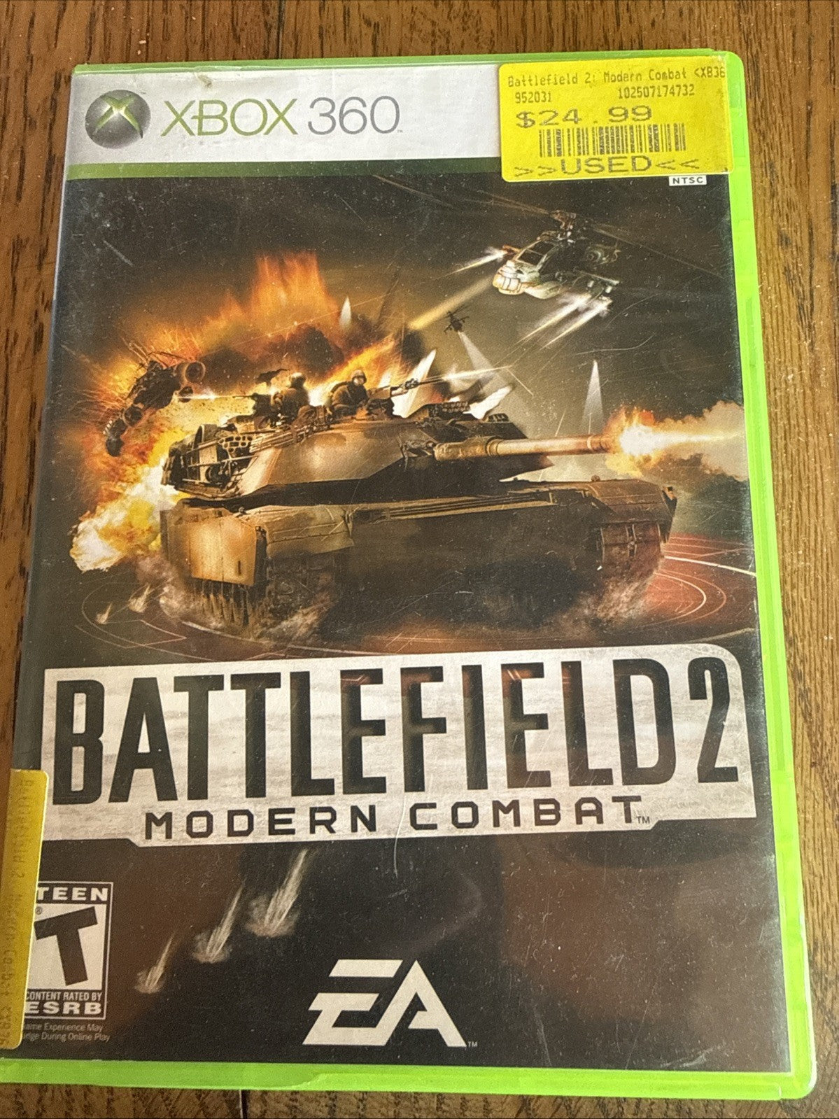Battlefield 2: Modern Combat (Microsoft Xbox 360, 2006) No Manual