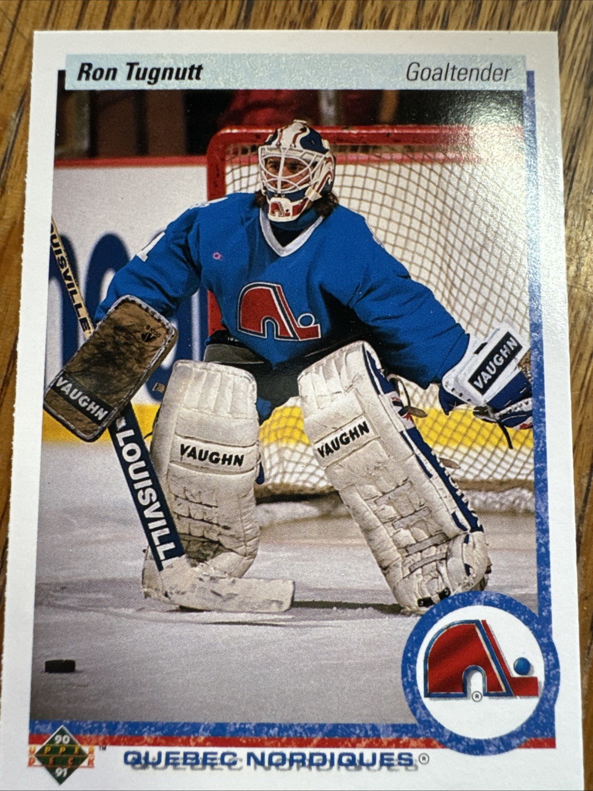 1990-91 Upper Deck - Ron Tugnutt #27