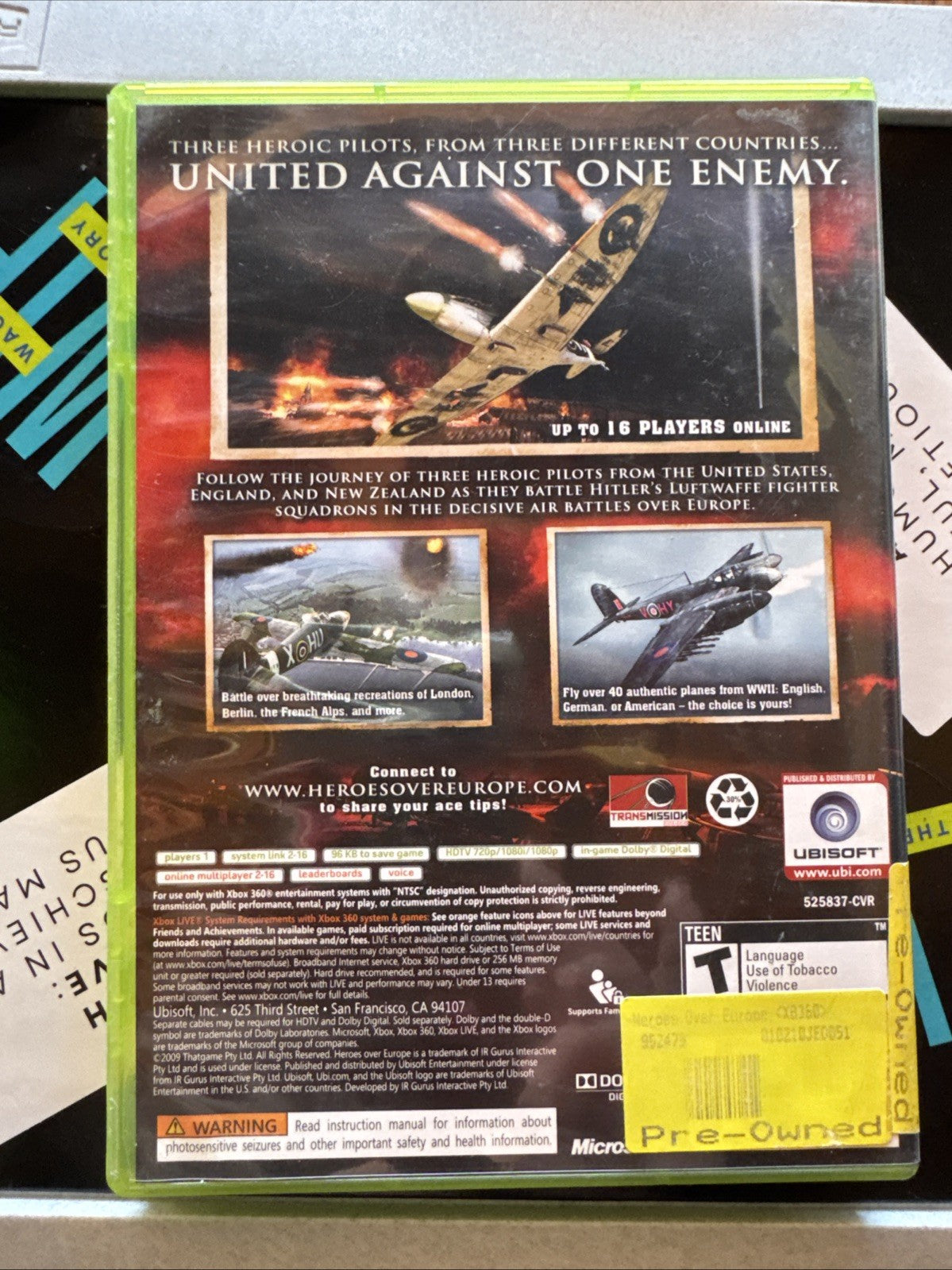 Heroes Over Europe (Xbox 360)