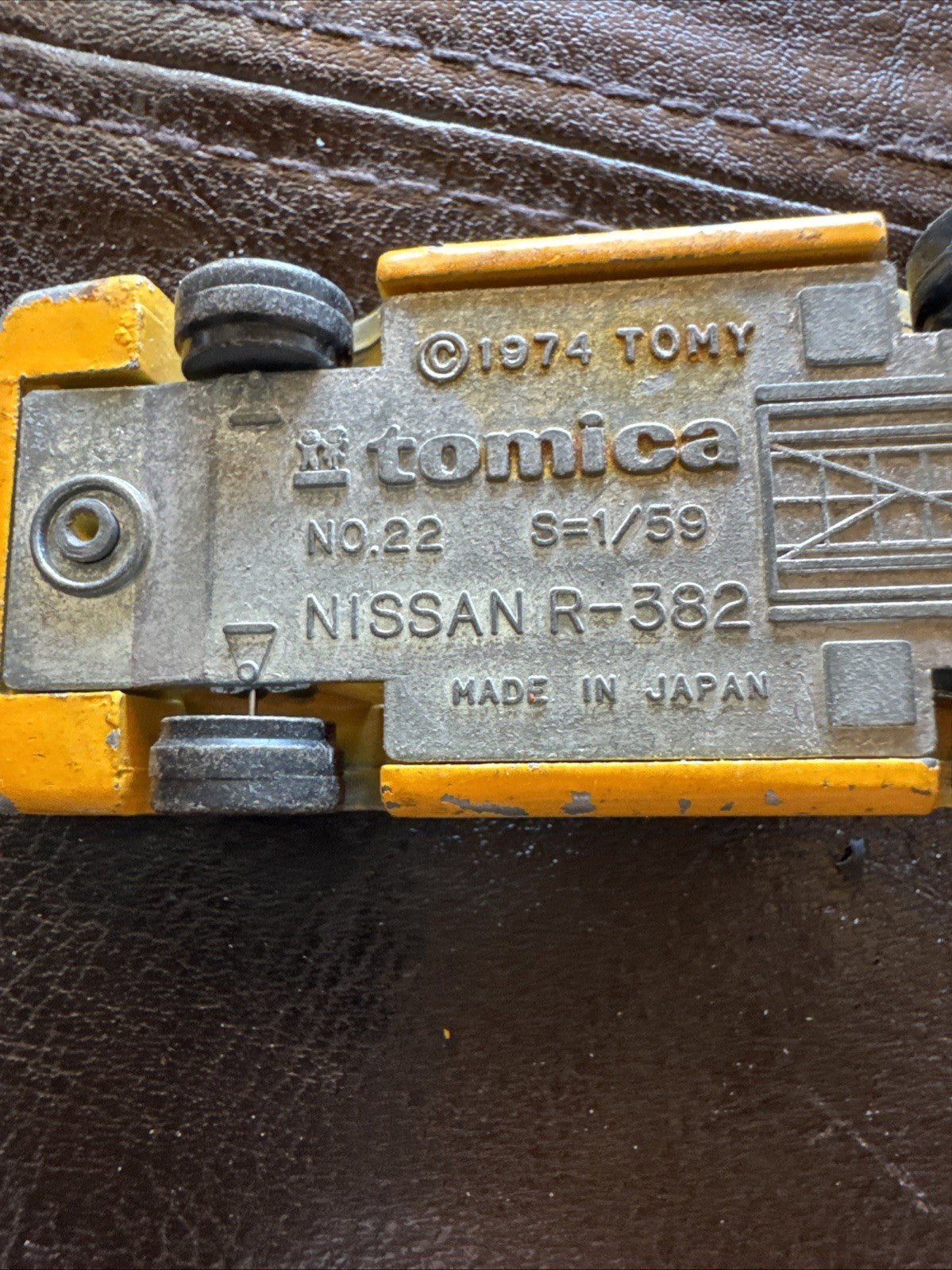 1974 Tomica minicar NO.22 NISSAN R-382 original