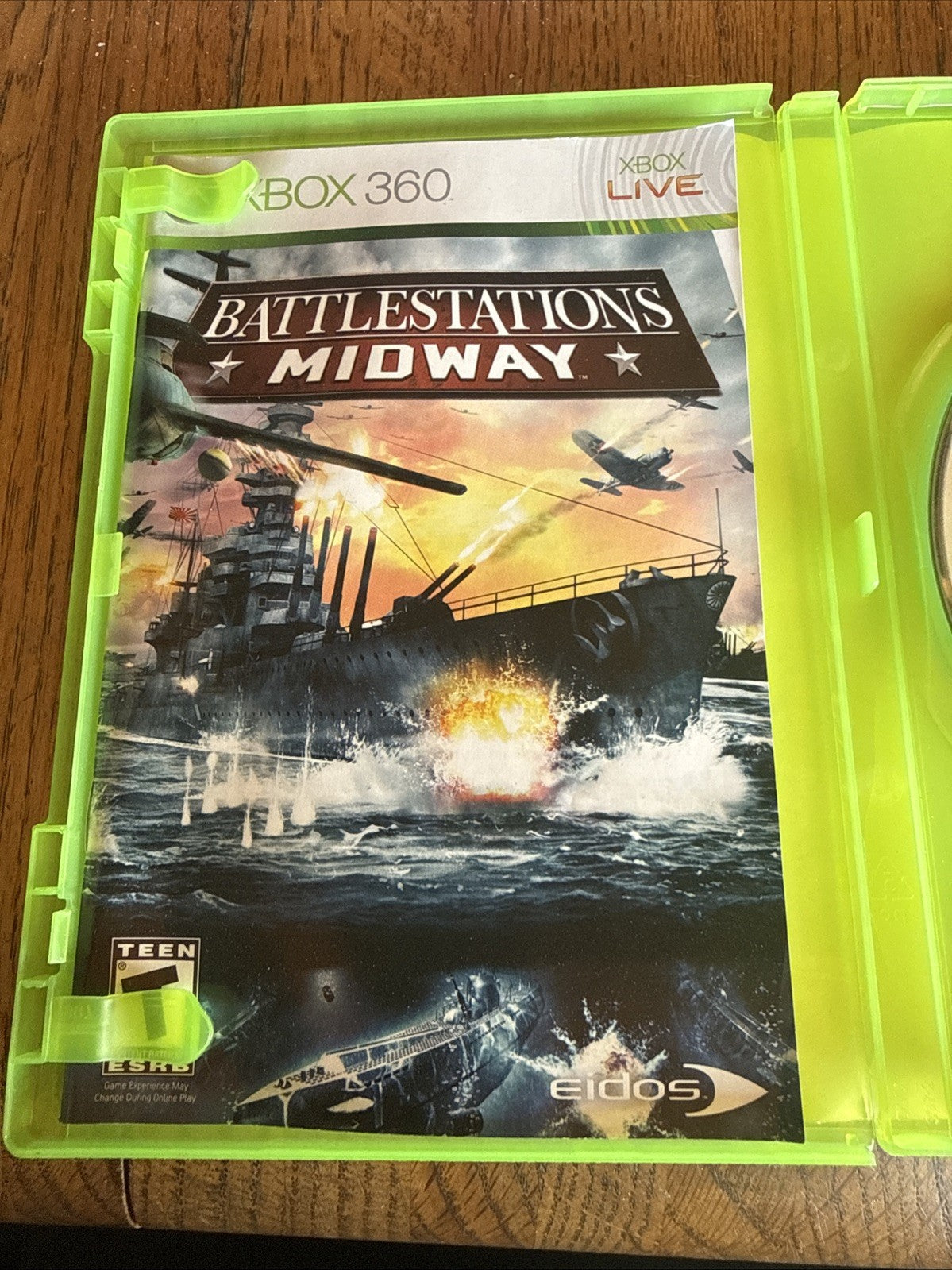 Battlestations: Midway (Microsoft Xbox 360, 2007) With Manual