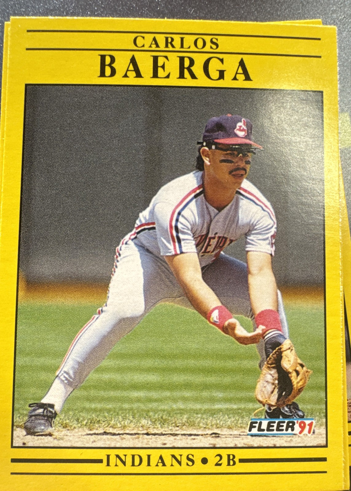 1991 Fleer - Carlos Baerga #360