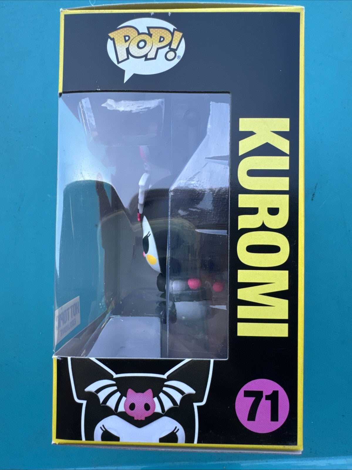 Funko Pop! Sanrio Kuromi Blacklight #71 Hot Topic Exclusive  KUROMI