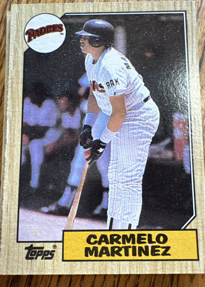 1987 Topps - Carmelo Martinez #348