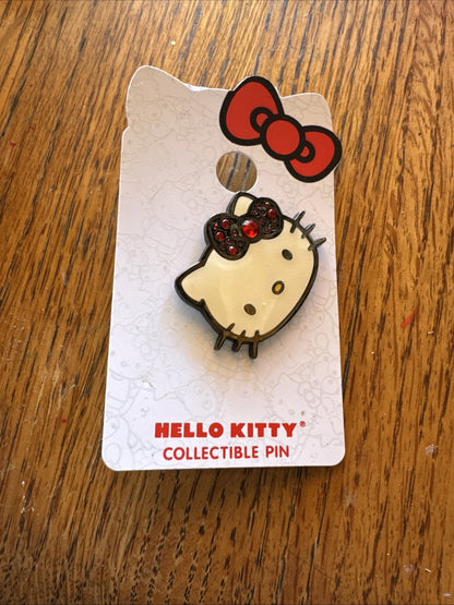Hello Kitty pin Ruby Toned Bow Universal Studios Sanrio
