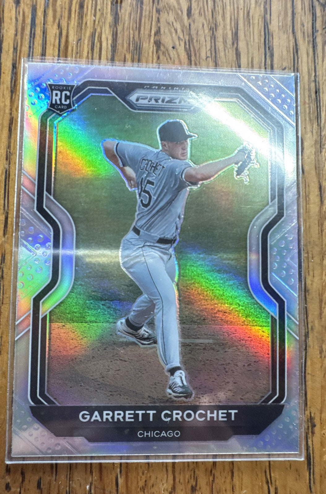 2021 Panini Prizm - Garrett Crochet #45 Silver Prizm (RC)