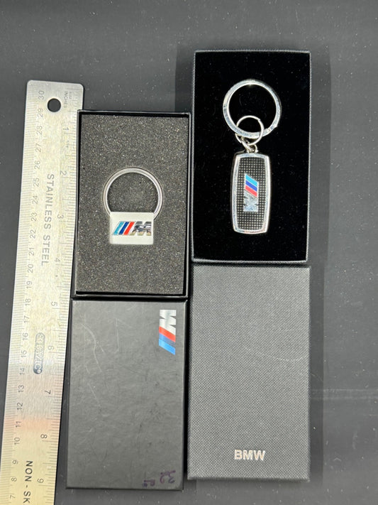 LOT BMW M Sport Keyring M Sport Badge Metal Keyring for BMW Cars Key Chain Gift