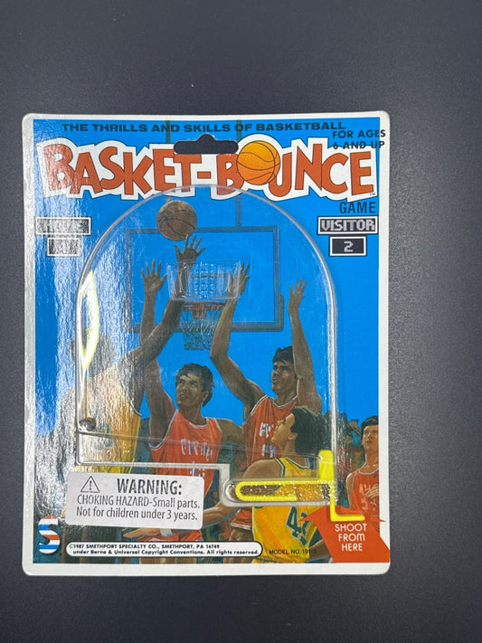 1987 BASKET-BOUNCE Basketball Game Toy by Smethport Specialty Co. Vintage