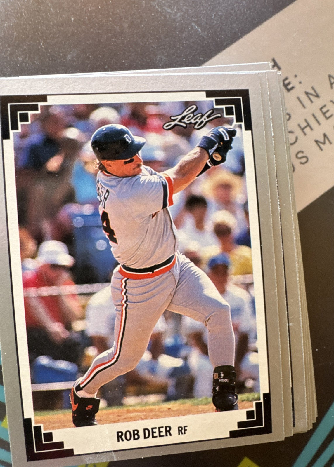 1991 Leaf - Rob Deer #237