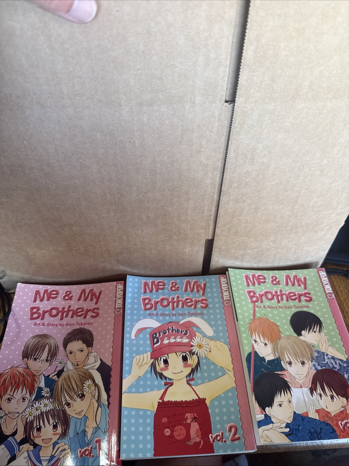 Me And My Brothers Vol 1 ,2,3 ByHari Tokeino Manga English