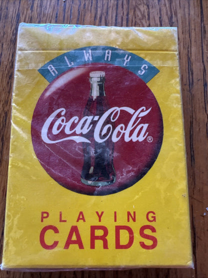 Vintage 1994 Always Coca Cola Playing Cards Order #351 Factory Sealed NEW