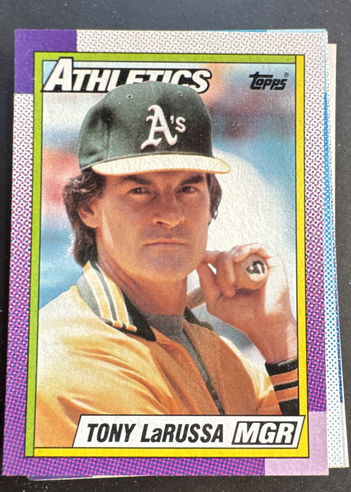 1990 Topps - Team Leaders Tony LaRussa #639