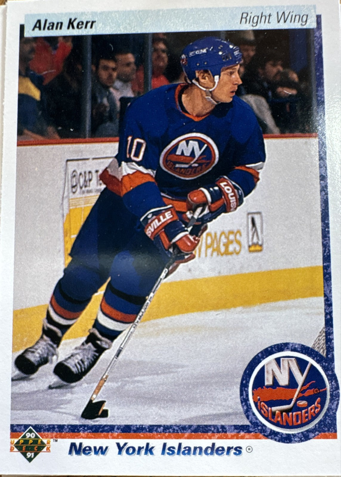 1990-91 Upper Deck - Alan Kerr #388