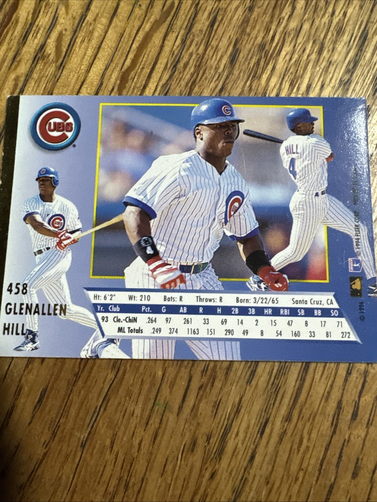 1994 Fleer Ultra - Glenallen Hill #458
