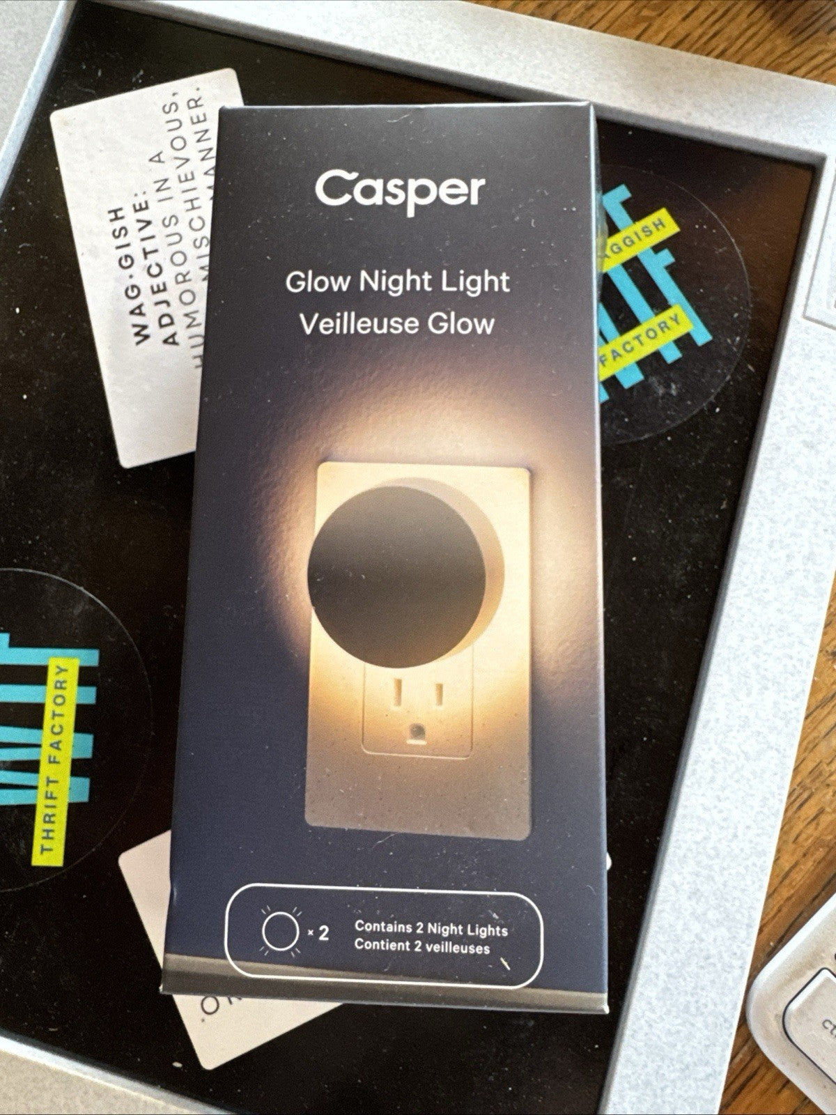 CASPER Glow Night Light, Single Pack