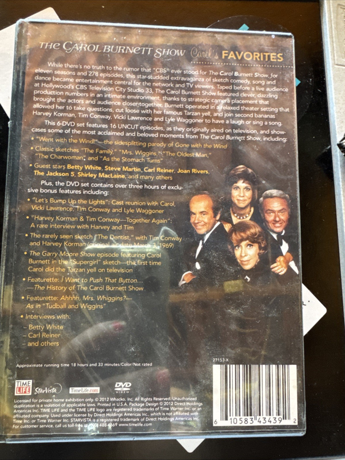The Carol Burnett Show Carol's Favorites Collector’s Edition DVD Set New Sealed