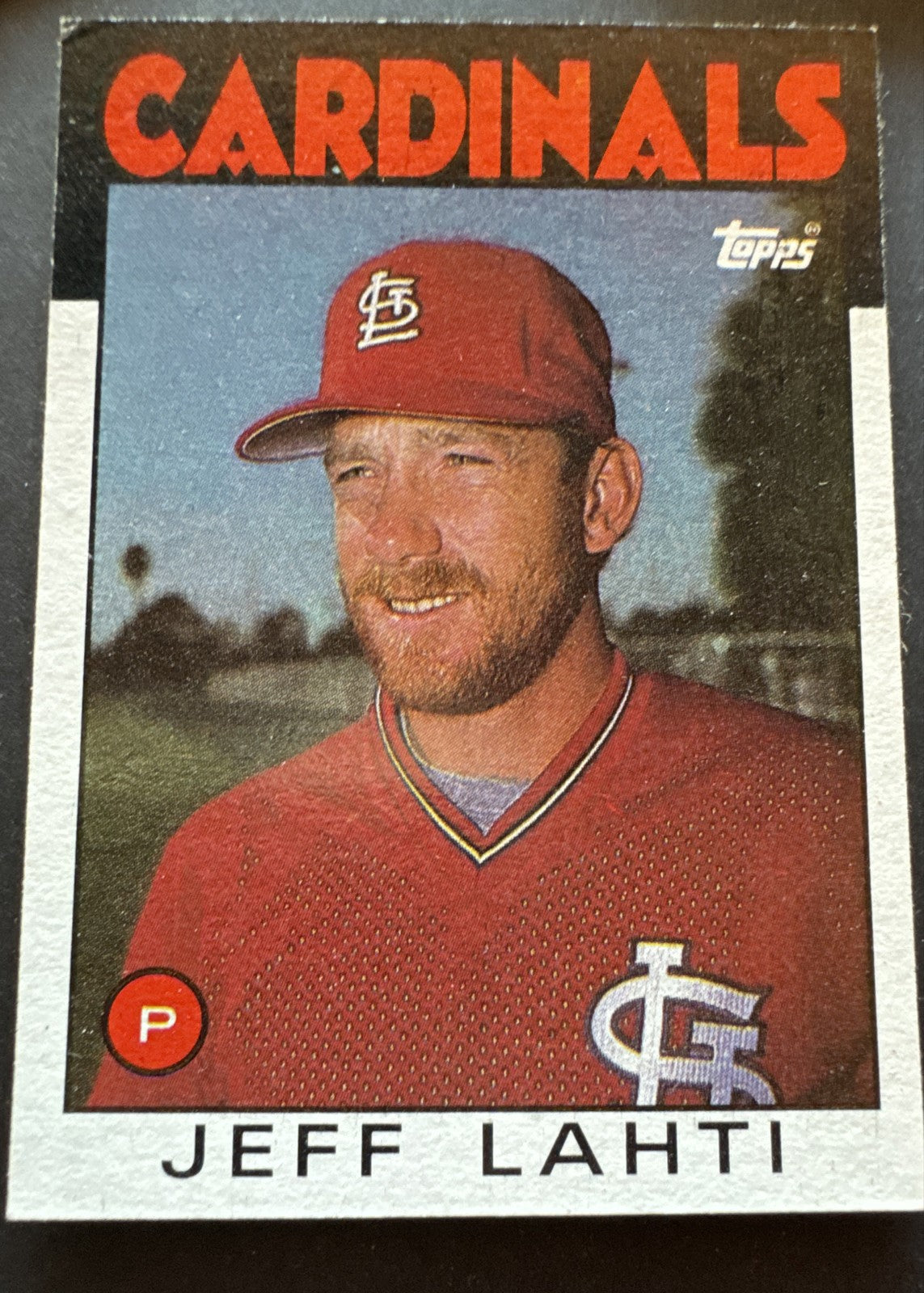 1986 Topps - Jeff Lahti #33