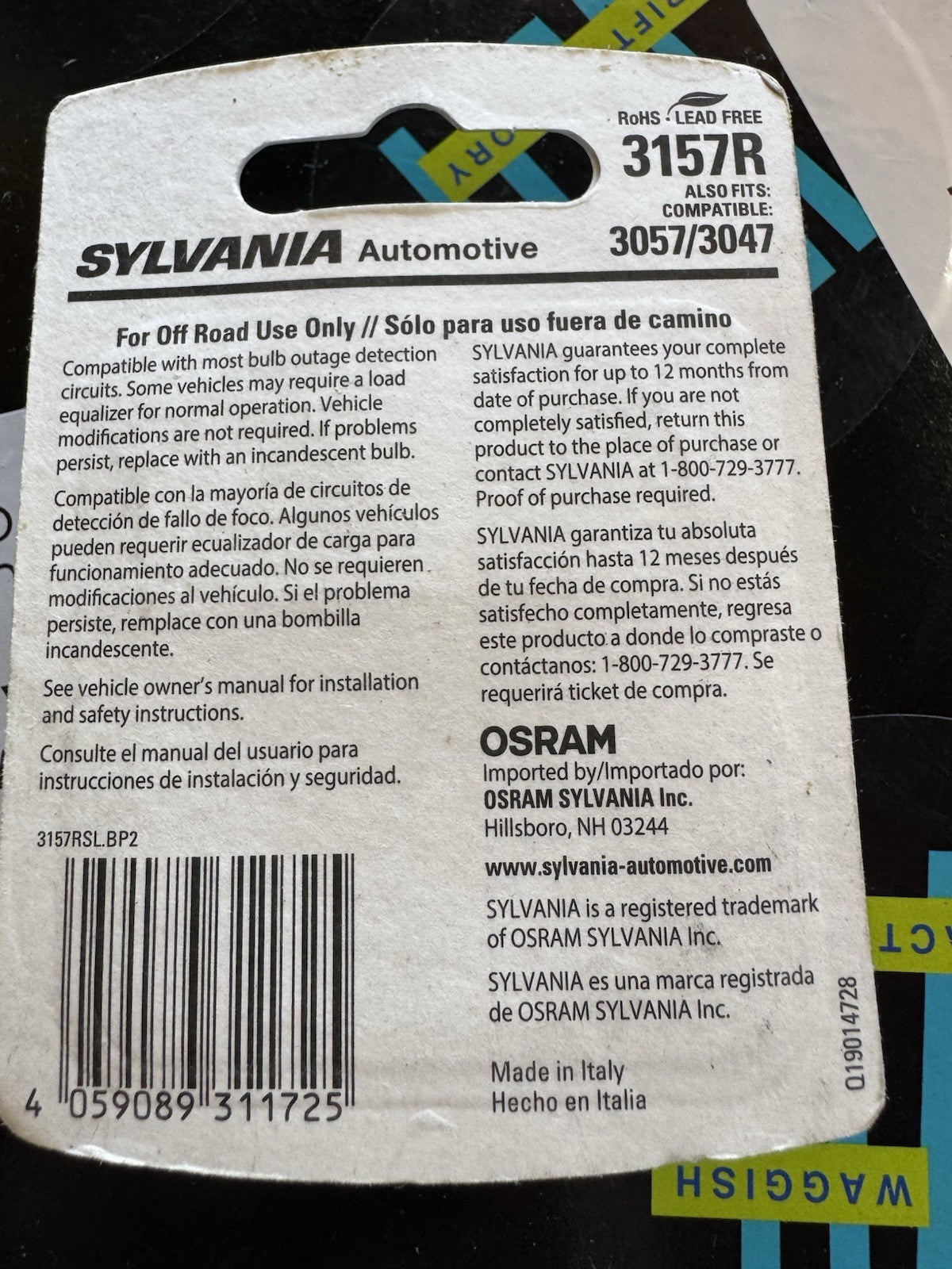 Sylvania 3157R LED Light Bulbs (2 Pack)