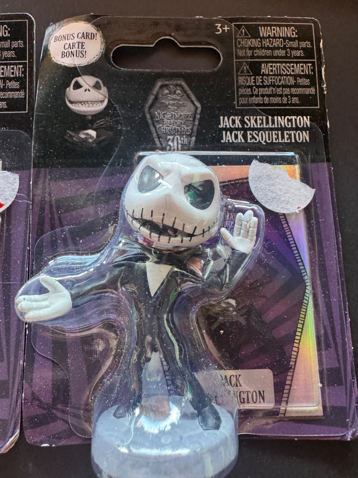Disney Tim Burton's The Nightmare Before Christmas Set Of 2Mini Figures