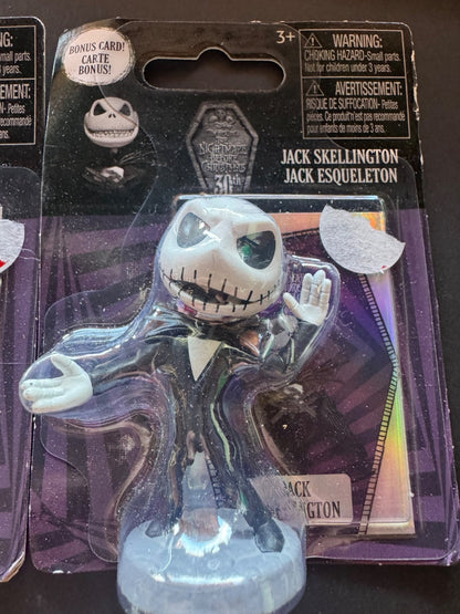 Disney Tim Burton's The Nightmare Before Christmas Set Of 2Mini Figures
