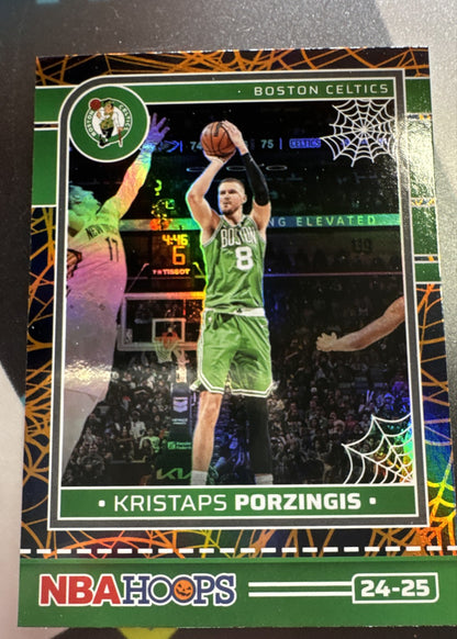 2024-25 Panini Haunted Hoops - Kristaps Porzingis, Kristaps Porzingis #213 Holo