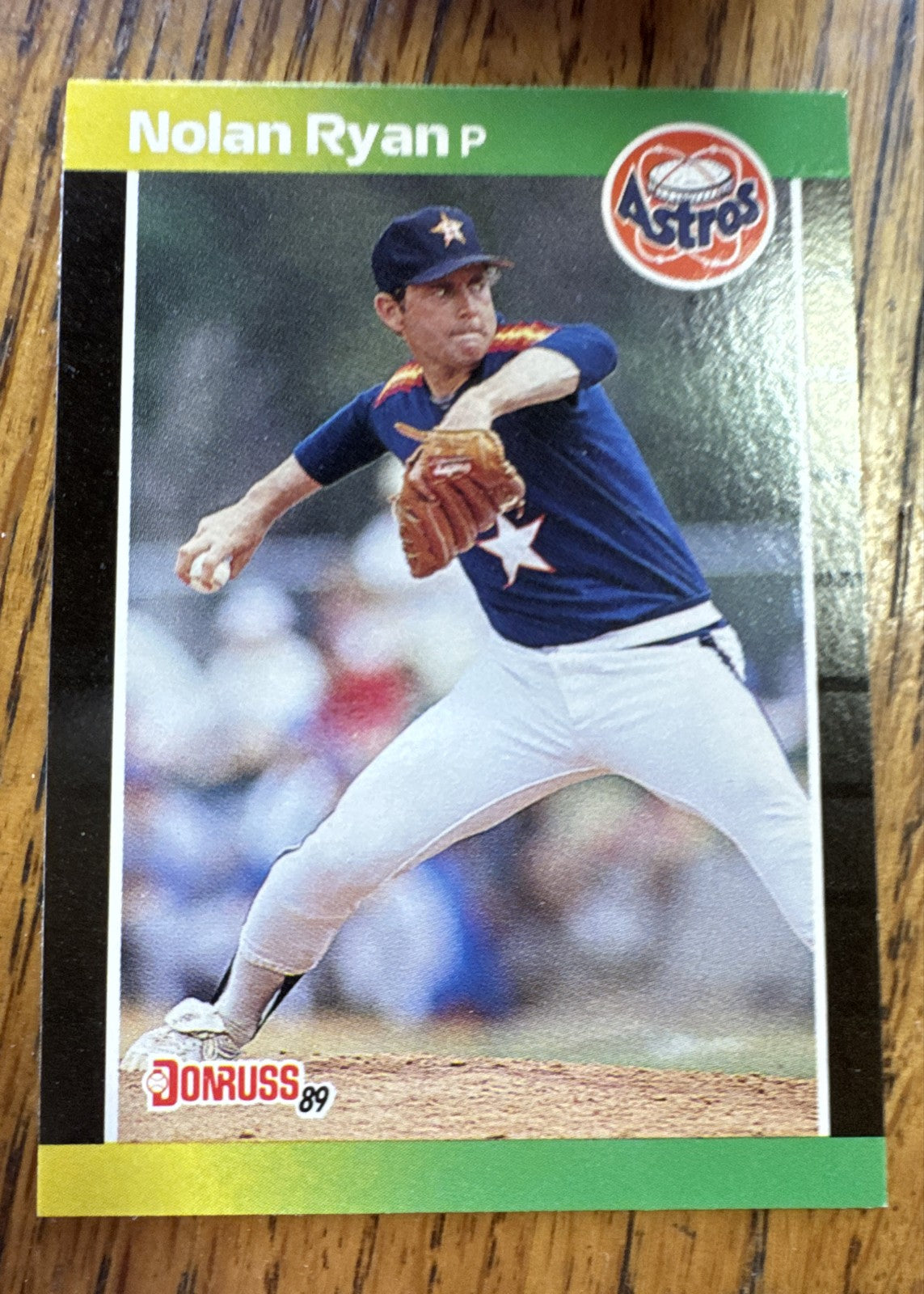 1989 Donruss - Nolan Ryan #154 *Denotes* on Back