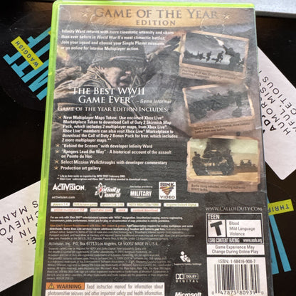 Call of Duty 2 (Microsoft Xbox 360, 2005)