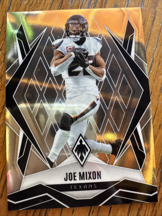 2025 Panini Phoenix Joe Mixon Silver Parallel Texans