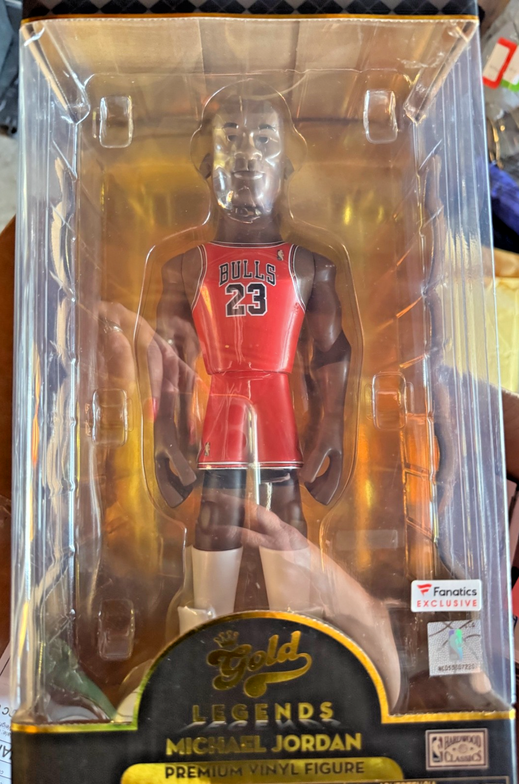 Funko Premium Vinyl Figure Gold Legends NBA Michael Jordan 12" Jumbo Series One!