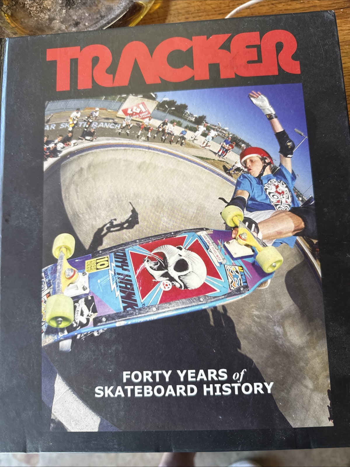 Tracker Trucks Forty Years of Skateboard History Hardcover Book