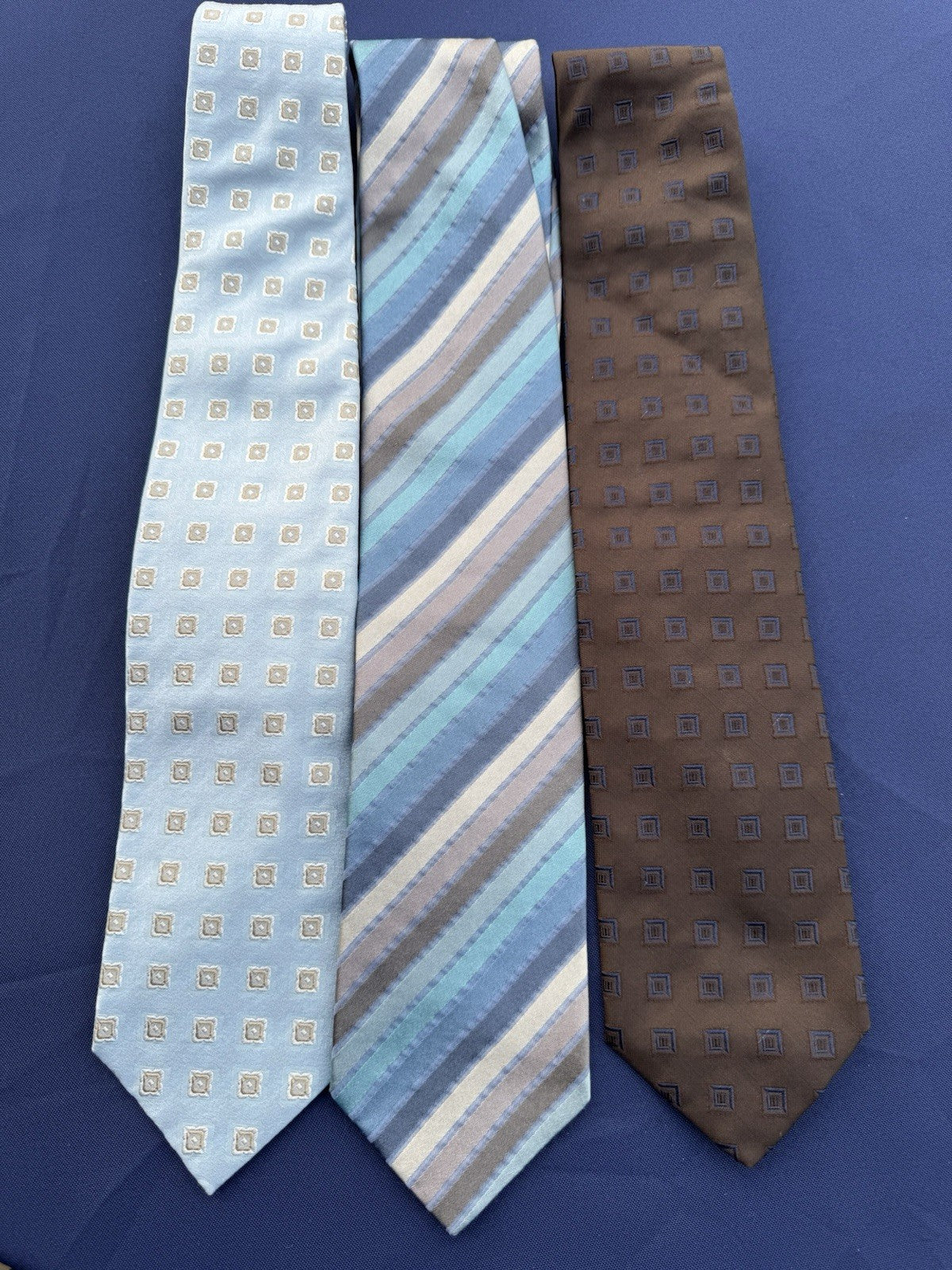 Silk x 3 Tie Hugo Boss Italy - Allea Hand Made in Italy -