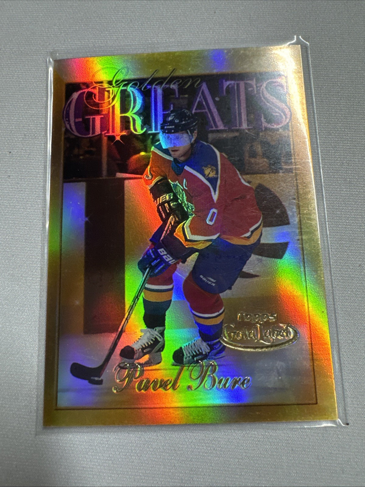 2000-01 Topps Gold Label - Golden Greats Pavel Bure #GG1